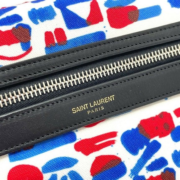 Authentic SAINT LAURENT PARIS 326865 Multi total pattern Backpack-Bag main image 8